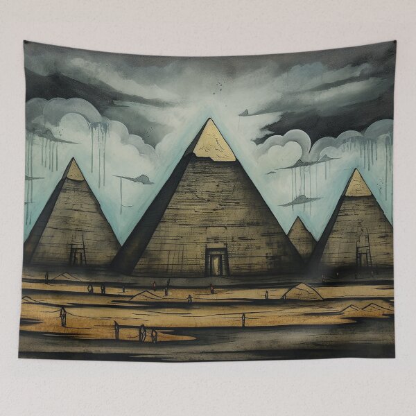 Item preview, Rainy Day Pyramids designed and sold by PyramidSchmear.