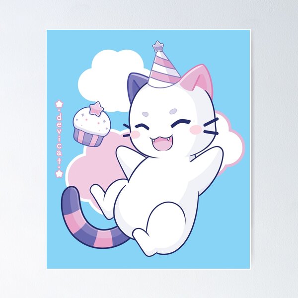 Item preview, CandiCat Party Time • 2023 designed and sold by Devi Cat.