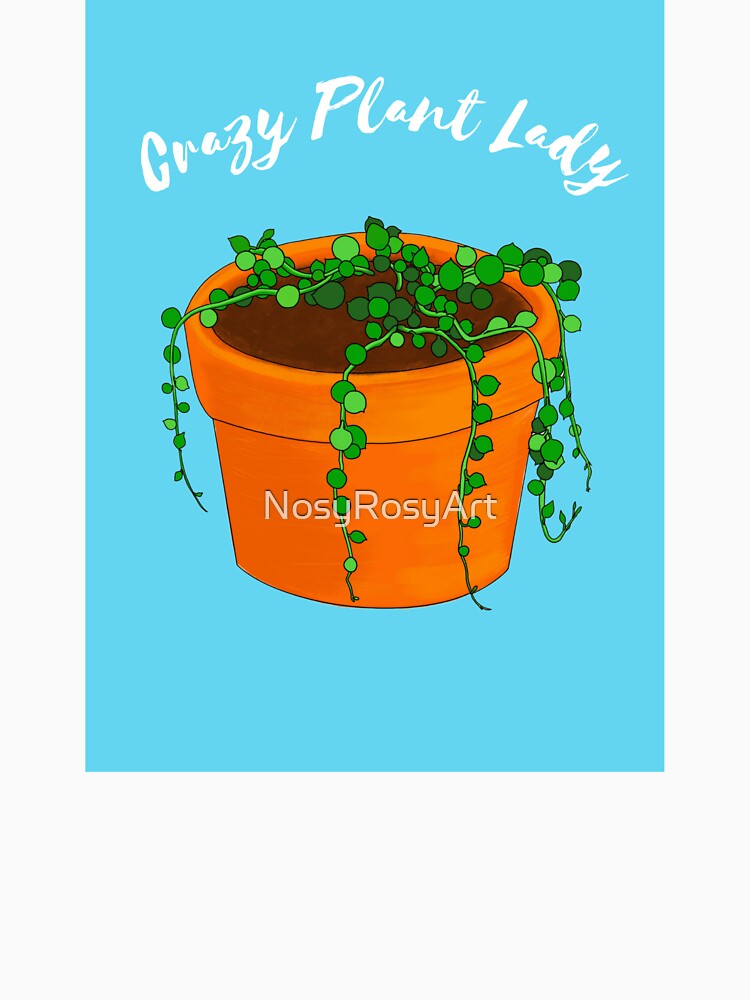 Disover Crazy Plant Lady String of Pearls | Classic T-Shirt