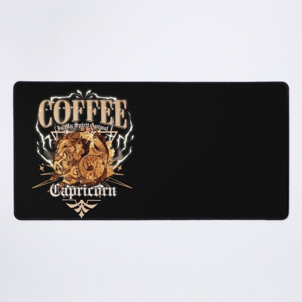 Item preview, Coffee Is My Spirit Animal - Capricorn Zodiac Astrology - December January Birthdays designed and sold by AwakenedSoul.