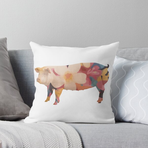 Item preview, Pig — Bright Blooms designed and sold by Ramona Gonzales.