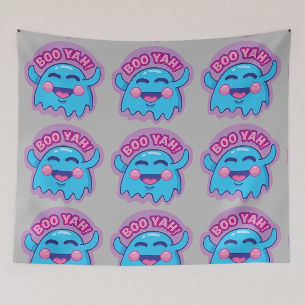 Item preview, Boo Yah Ghost 1 designed and sold by DynamiteSticker.