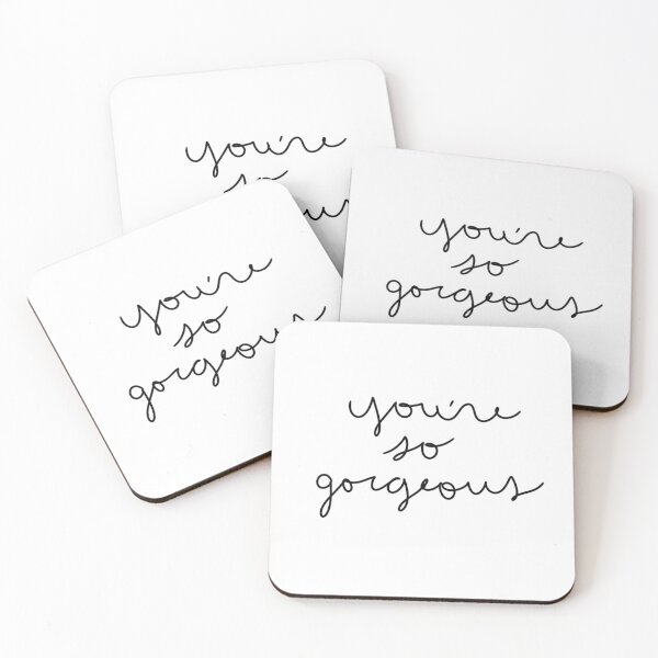 Item preview, you're so gorgeous (cursive handwriting) designed and sold by cccranch2011.