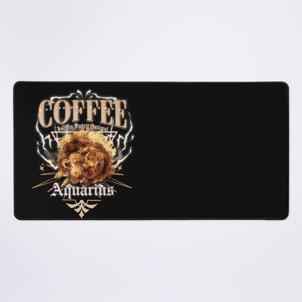 Item preview, Coffee Is My Spirit Animal - Aquarius Zodiac Astrology - January February Birthdays designed and sold by AwakenedSoul.