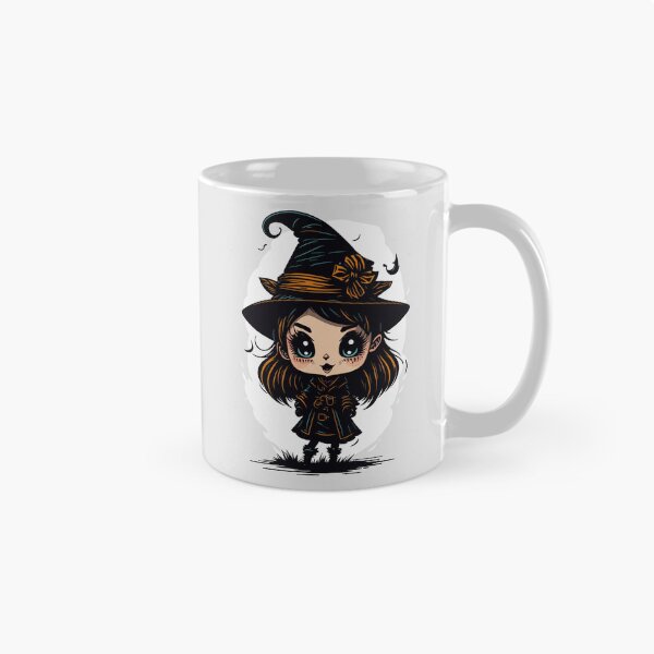 Aperçu de l'œuvre Jolie sorcière chibi créée et vendue par TrickstersTrove.