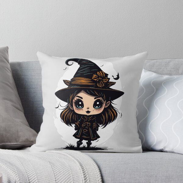 Aperçu de l'œuvre Jolie sorcière chibi créée et vendue par TrickstersTrove.