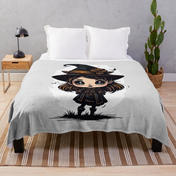 Item preview, Cute Chibi Witch designed and sold by TrickstersTrove.