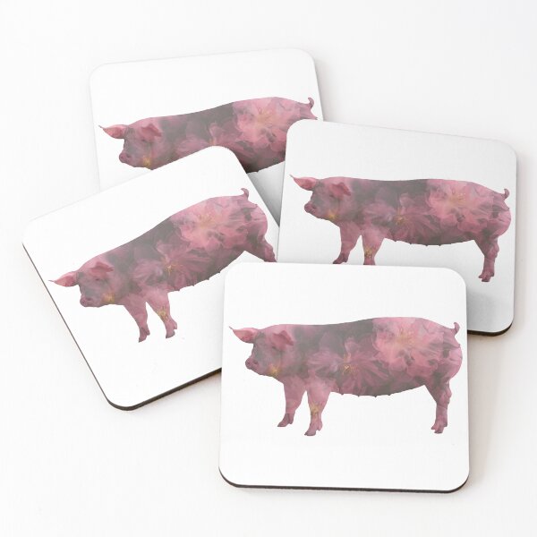 Item preview, Pig — Sakura Blossoms designed and sold by Ramona Gonzales.