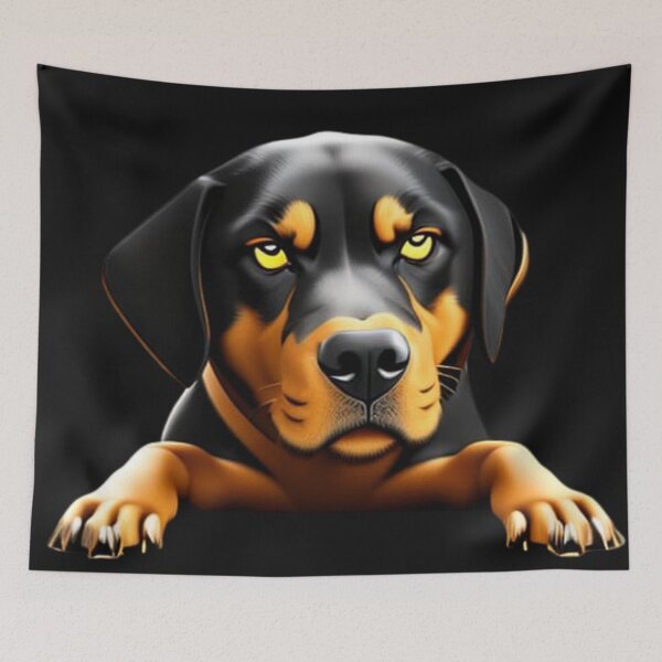 Item preview, Obedient Rottweiler puppy 11 designed and sold by MariluValdez.