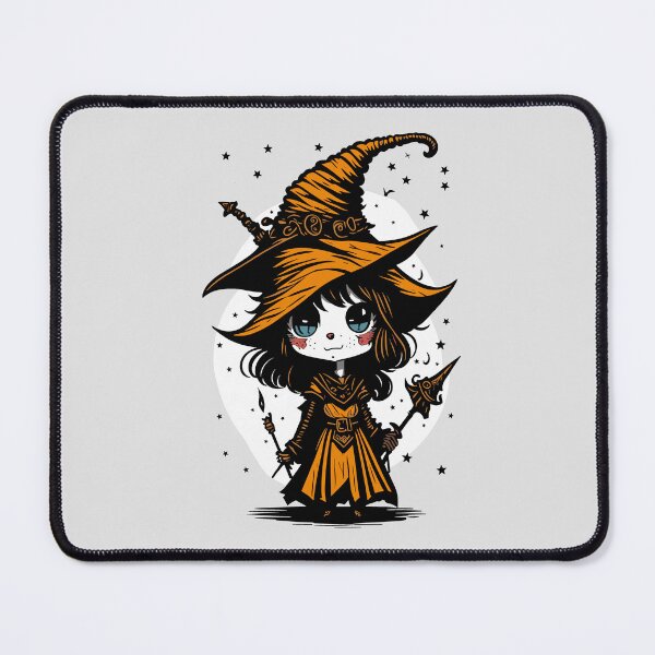 Item preview, Adorable Chibi Witch designed and sold by TrickstersTrove.