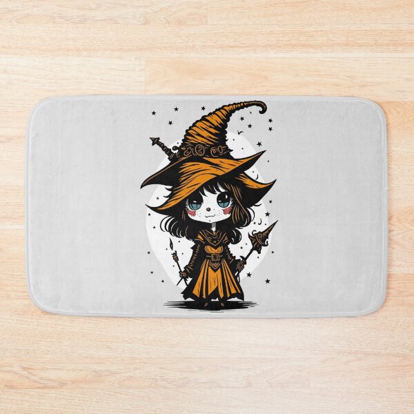 Item preview, Adorable Chibi Witch designed and sold by TrickstersTrove.