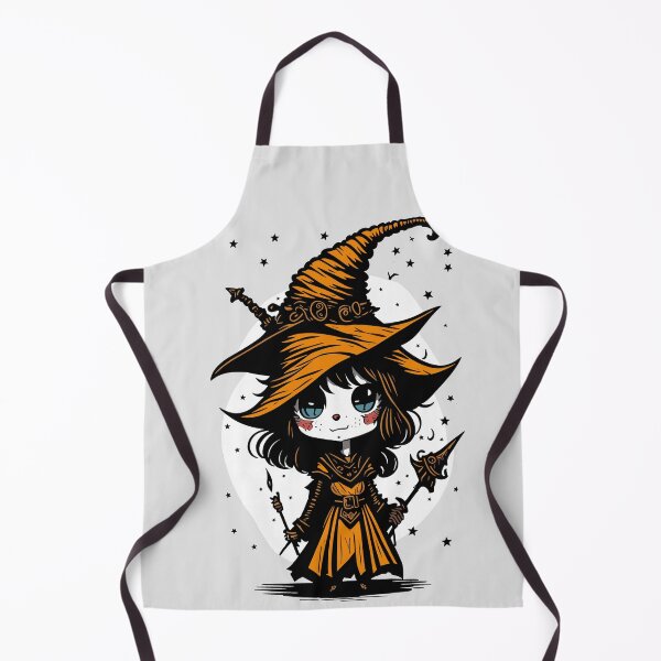 Item preview, Adorable Chibi Witch designed and sold by TrickstersTrove.