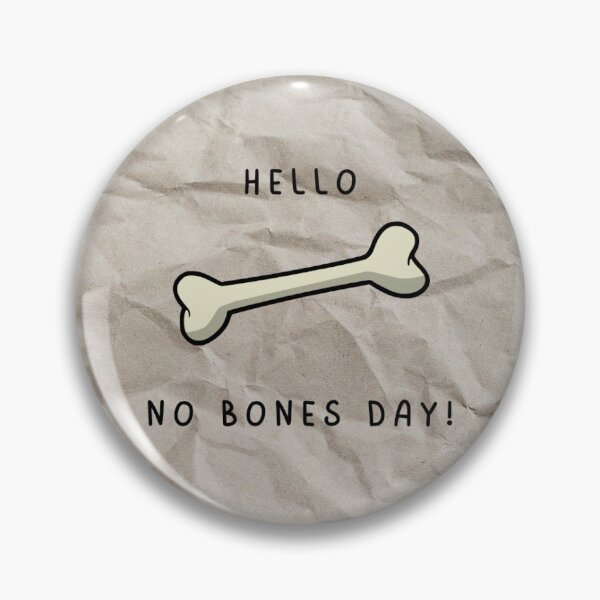 Item preview, No Bones Day designed and sold by HandmadeOddball.