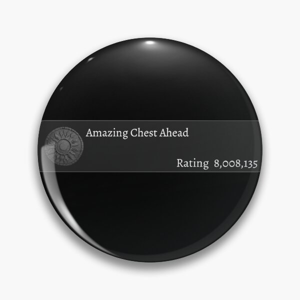 Item preview, Souls Amazing Chest Ahead Chat Message designed and sold by Ryuuuuuuuji.
