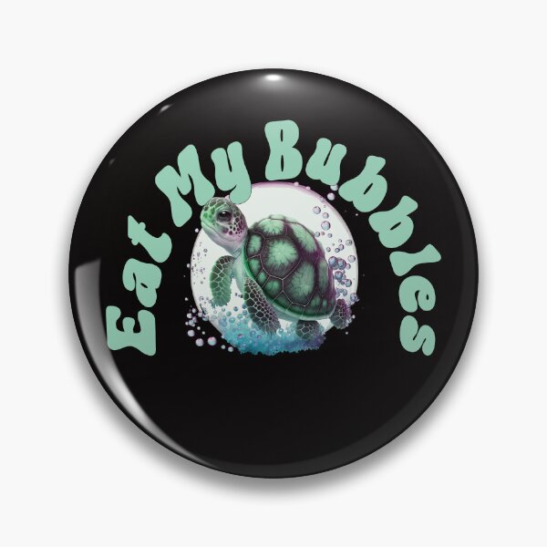 Item preview, Eat My Bubbles, Cute Turtle Sweatshirt, by DAM Creative, designed and sold by DAM Creative ⭐⭐⭐⭐⭐.