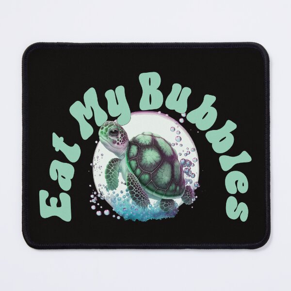 Item preview, Eat My Bubbles, Cute Turtle Sweatshirt, by DAM Creative, designed and sold by DAM Creative ⭐⭐⭐⭐⭐.