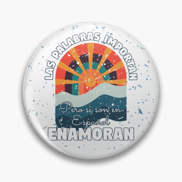 Item preview, Words matter, but if they're in Spanish, they make you fall in love. Phrase for Spanish students or lovers of Spanish designed and sold by SpanishStore.