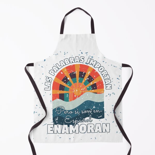 Item preview, Words matter, but if they're in Spanish, they make you fall in love. Phrase for Spanish students or lovers of Spanish designed and sold by SpanishStore.