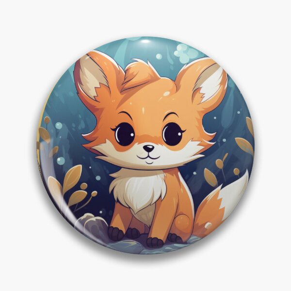 Item preview, Kawaii Autumn Fox designed and sold by Chmielayka.
