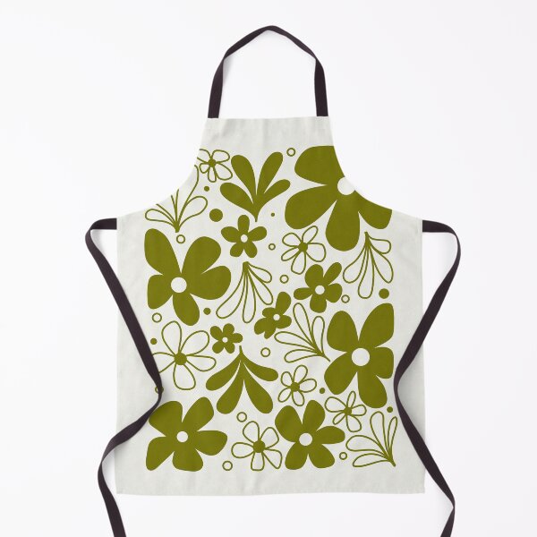 Item preview, Inverse Crazy Daisy Vintage Pyrex Inspired Floral Illustration designed and sold by Julie Malizia.
