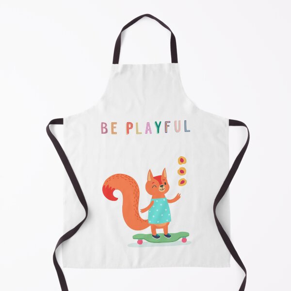 Item preview, Be Playful. Squirrel juggles on Skateboard designed and sold by dk-design85.