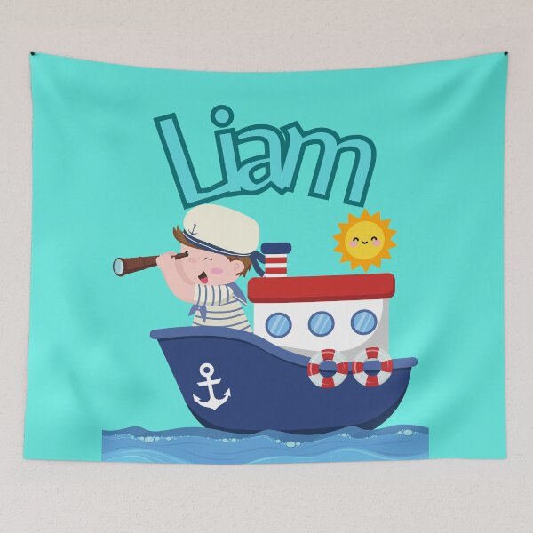 Item preview, Liam children's name designed and sold by MountainAndSea.