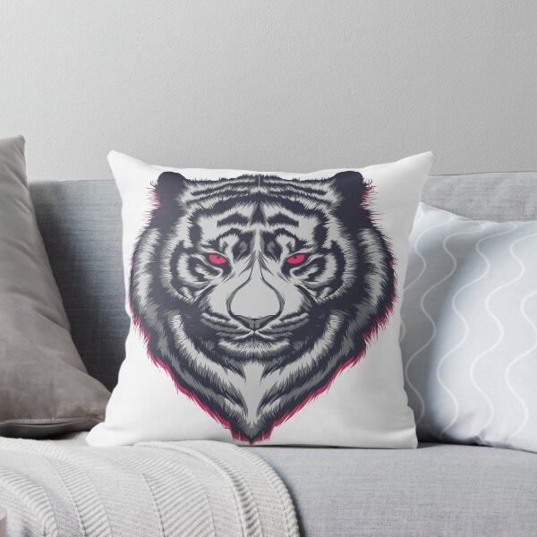 Item preview, white tiger with red eyes designed and sold by TYTOS-SHOP.