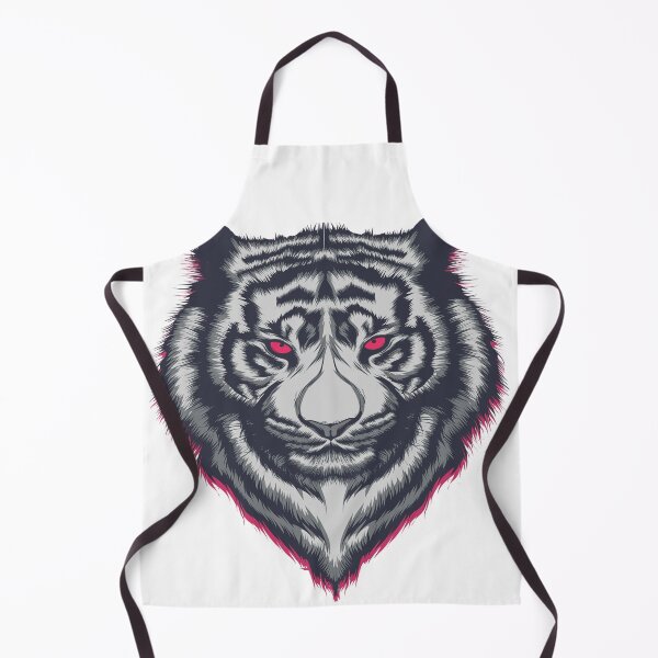 Item preview, white tiger with red eyes designed and sold by TYTOS-SHOP.