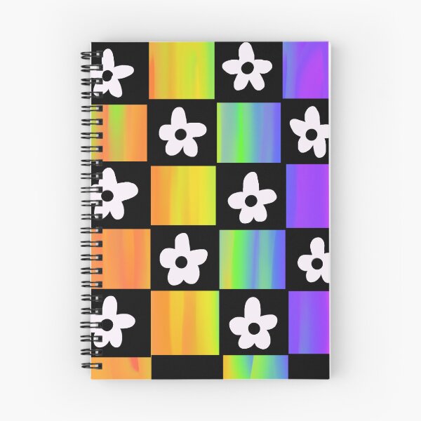Item preview, checkerboard flowers designed and sold by Morgan Fennig.