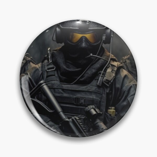 Item preview, Urban Warfare: A Thrilling Image of a SWAT Team in Action designed and sold by GraphicResource.