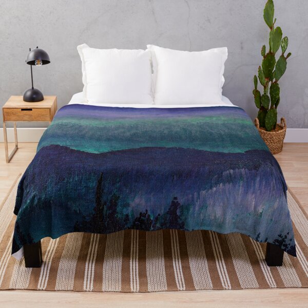 Item preview, Glowing Mountains at Dusk designed and sold by robinyukiko.