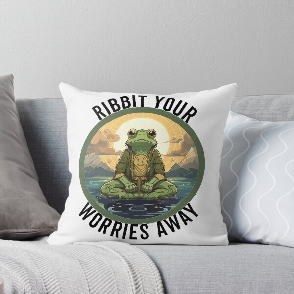 Item preview, Ribbit Your Worries Away designed and sold by Motys.