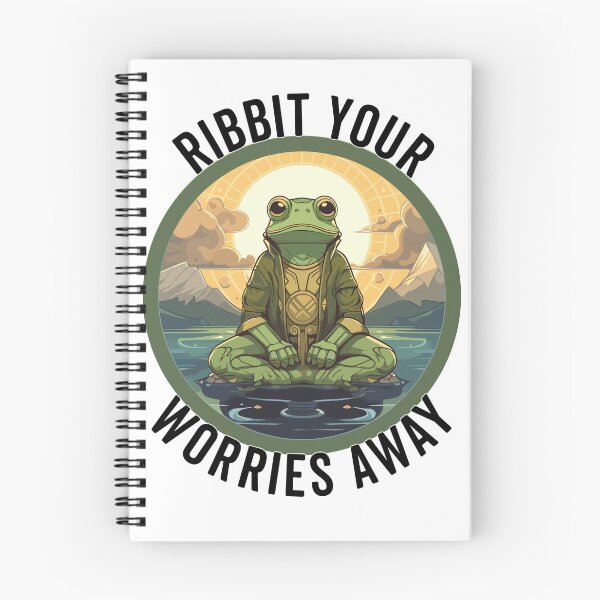 Item preview, Ribbit Your Worries Away designed and sold by Motys.
