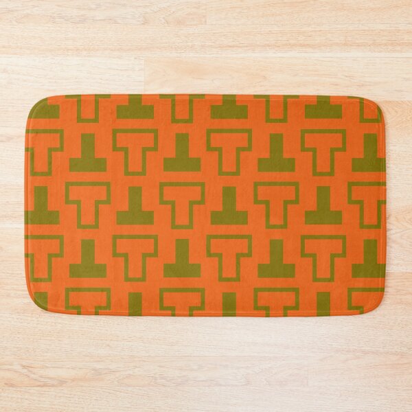 Item preview, Retro Abstract Geometric T Pattern Print designed and sold by Jselz.