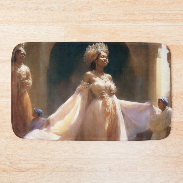 Item preview, The African Queen walks among her subjects designed and sold by Good Candy.