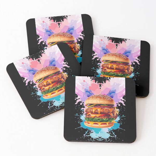 Item preview, Double Combo Burger - Fast Food Favorite designed and sold by FridPix.