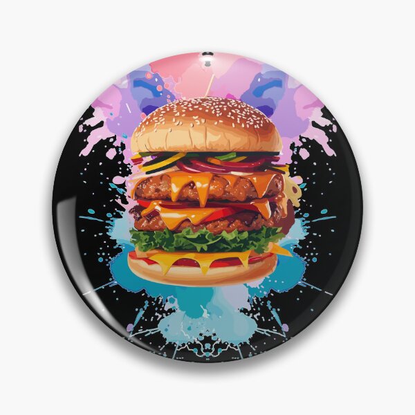 Artikelvorschau, Double Combo Burger – Fast-Food-Favorit entworfen und verkauft von FridPix.