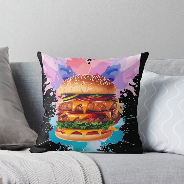 Item preview, Double Combo Burger - Fast Food Favorite designed and sold by FridPix.