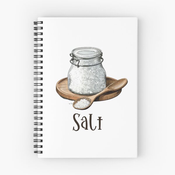 Artikelvorschau, Handgezeichnete Illustration von Salz entworfen und verkauft von Sketch-Shack.