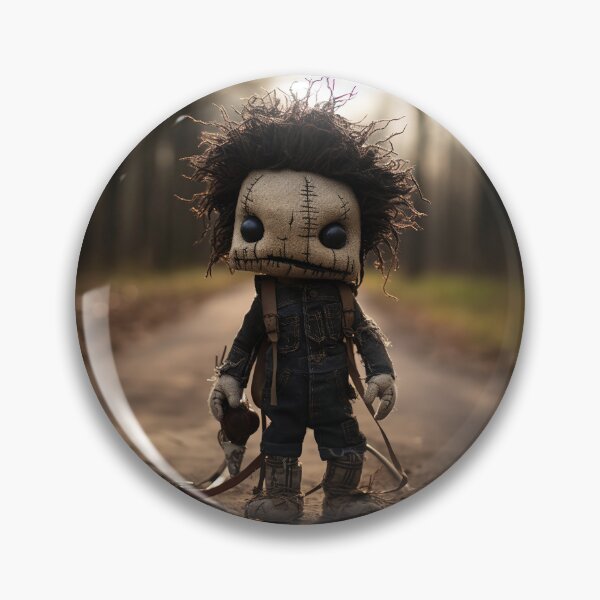 Item preview, Muñeca de pelo salvaje en la carretera - Marioneta de terror designed and sold by Peter LOPEZ.