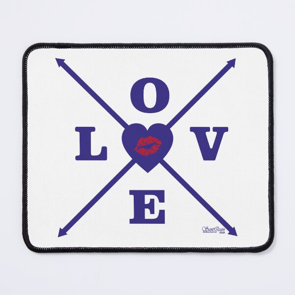 Item preview, Love Azul Boca vermelha designed and sold by GirlaineSQ.