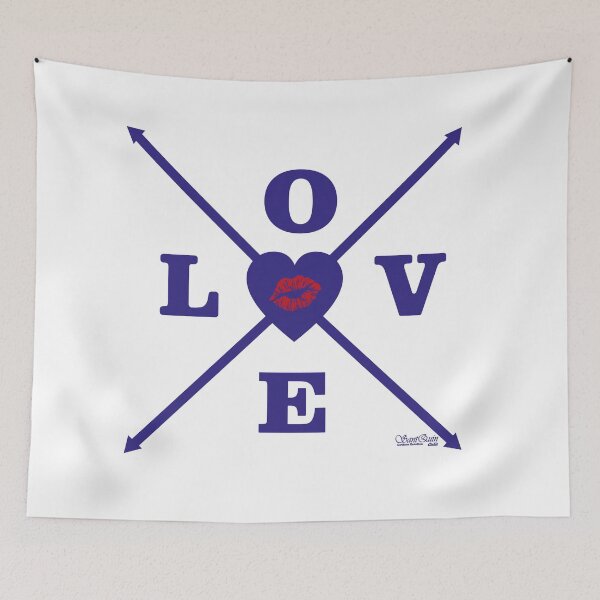 Item preview, Love Azul Boca vermelha designed and sold by GirlaineSQ.