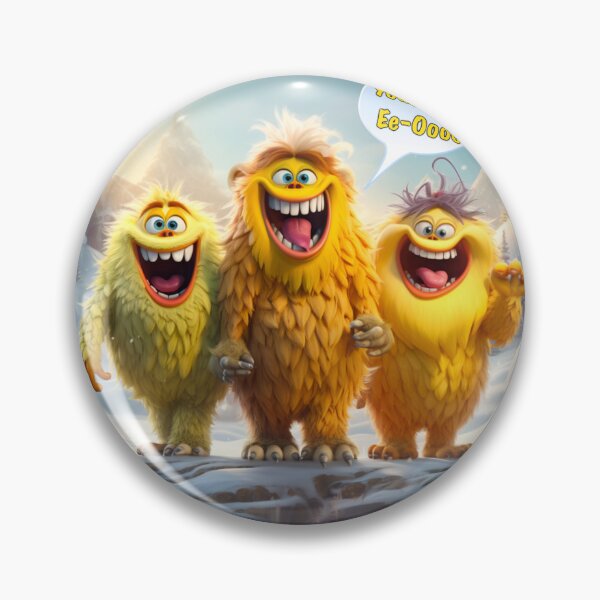 Item preview, Yodeling Yeti's designed and sold by WRabbitCreation.