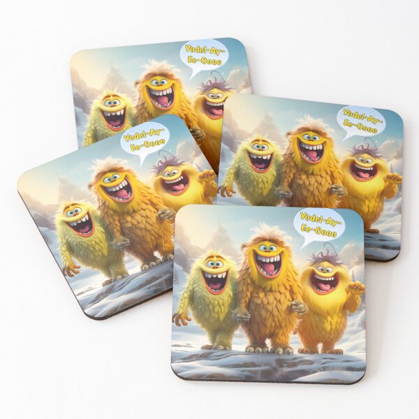 Item preview, Yodeling Yeti's designed and sold by WRabbitCreation.