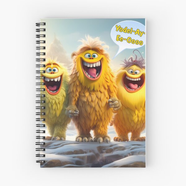 Item preview, Yodeling Yeti's designed and sold by WRabbitCreation.