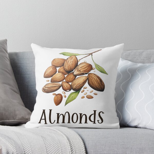 Item preview, Hand Drawn Illustration of Almonds designed and sold by Sketch-Shack.