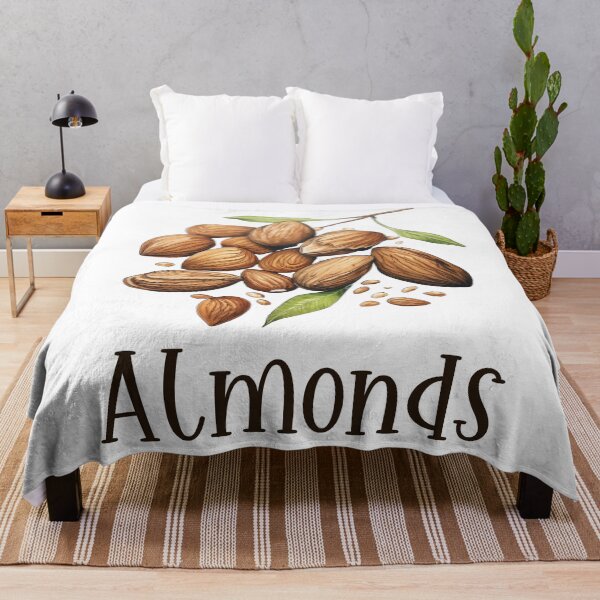 Item preview, Hand Drawn Illustration of Almonds designed and sold by Sketch-Shack.