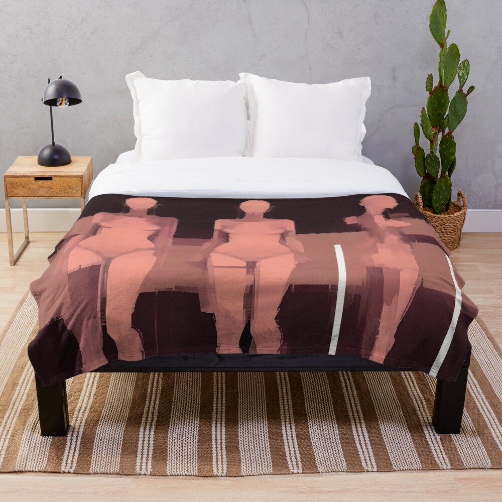 Item preview, Throw Blanket designed and sold by StudioDestruct.