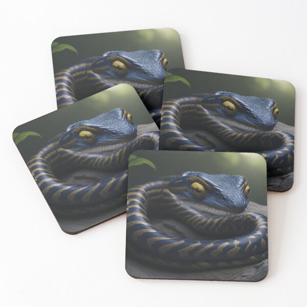 Item preview, Zoa blue snake II designed and sold by Zoa220.