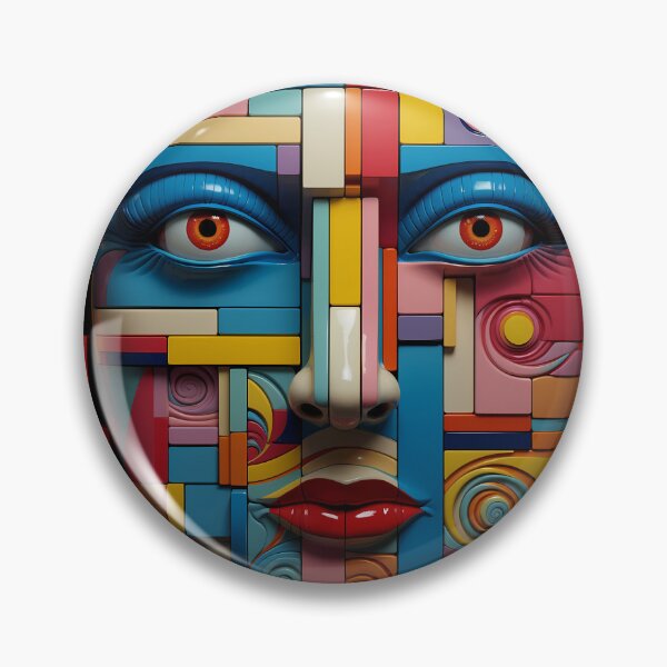 Item preview, Cubist Dreams: A Surreal Urban Portrait designed and sold by a4mbs.